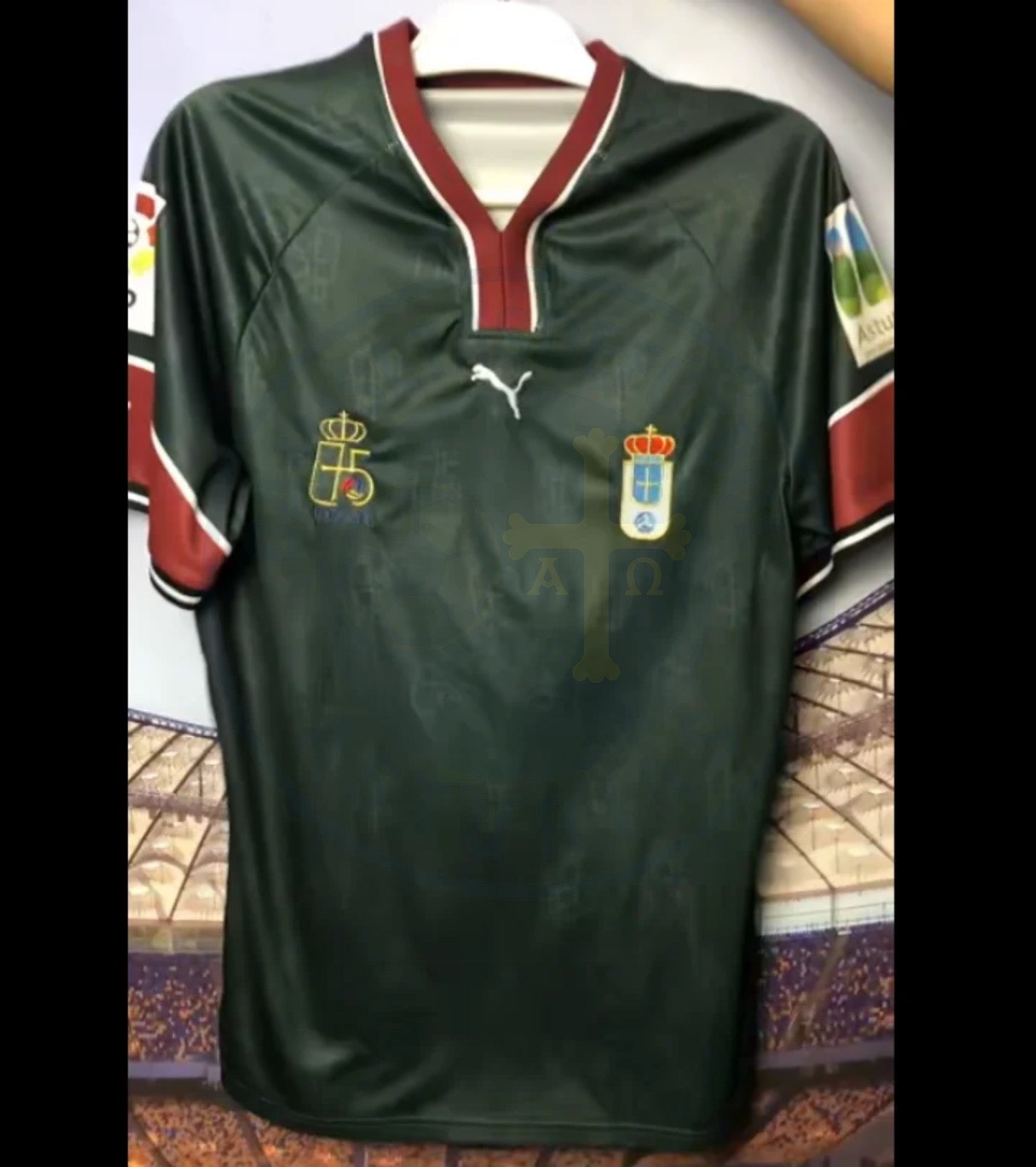 Camiseta Visitante Real Oviedo 2001/02