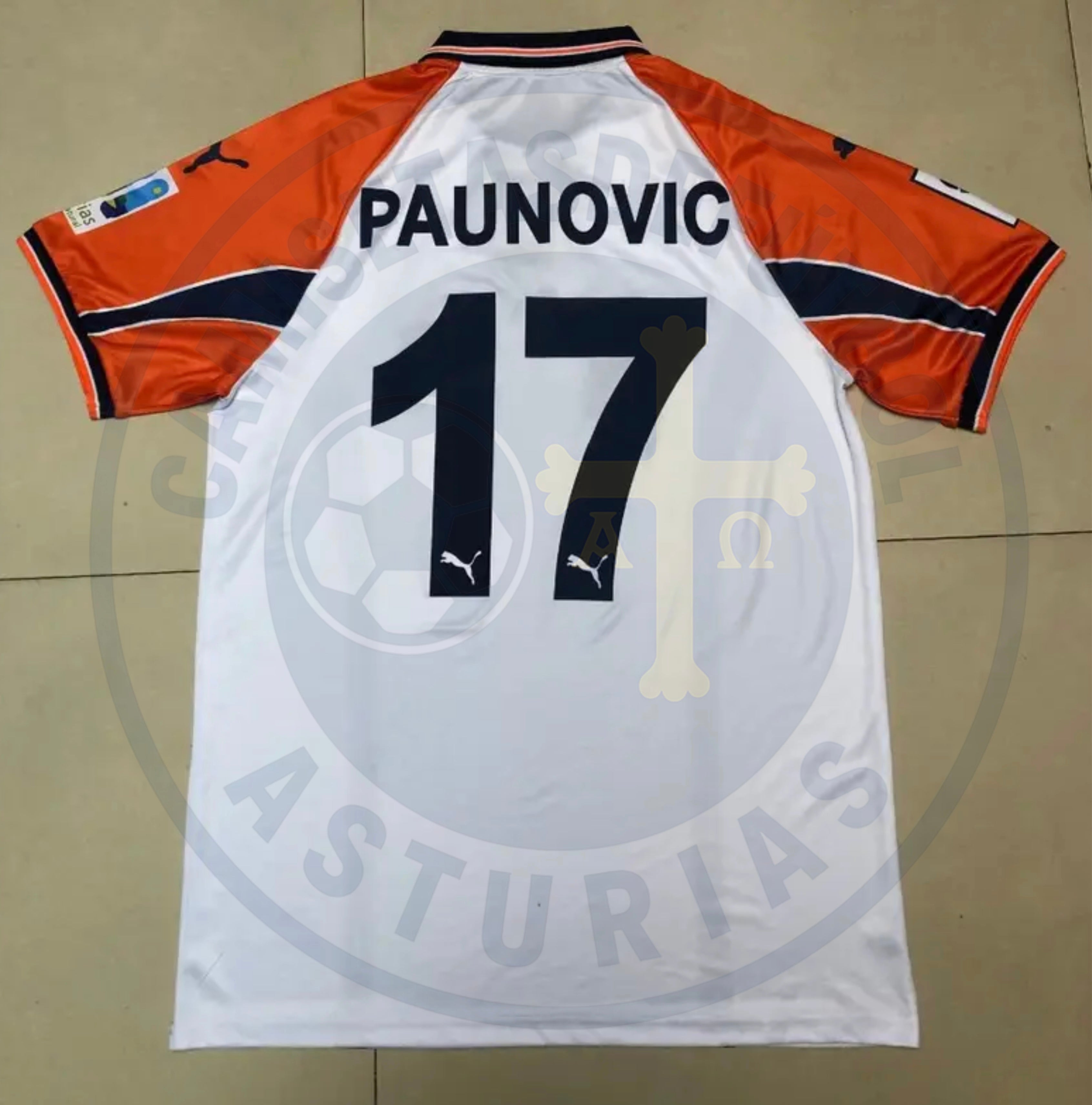 Camiseta Visitante Real Oviedo 2000/01