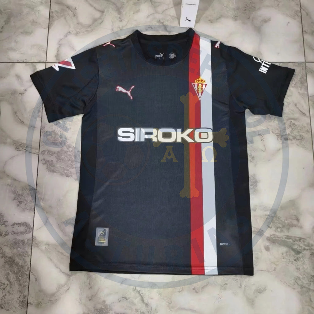Camiseta Visitante Real Sporting 2025/26