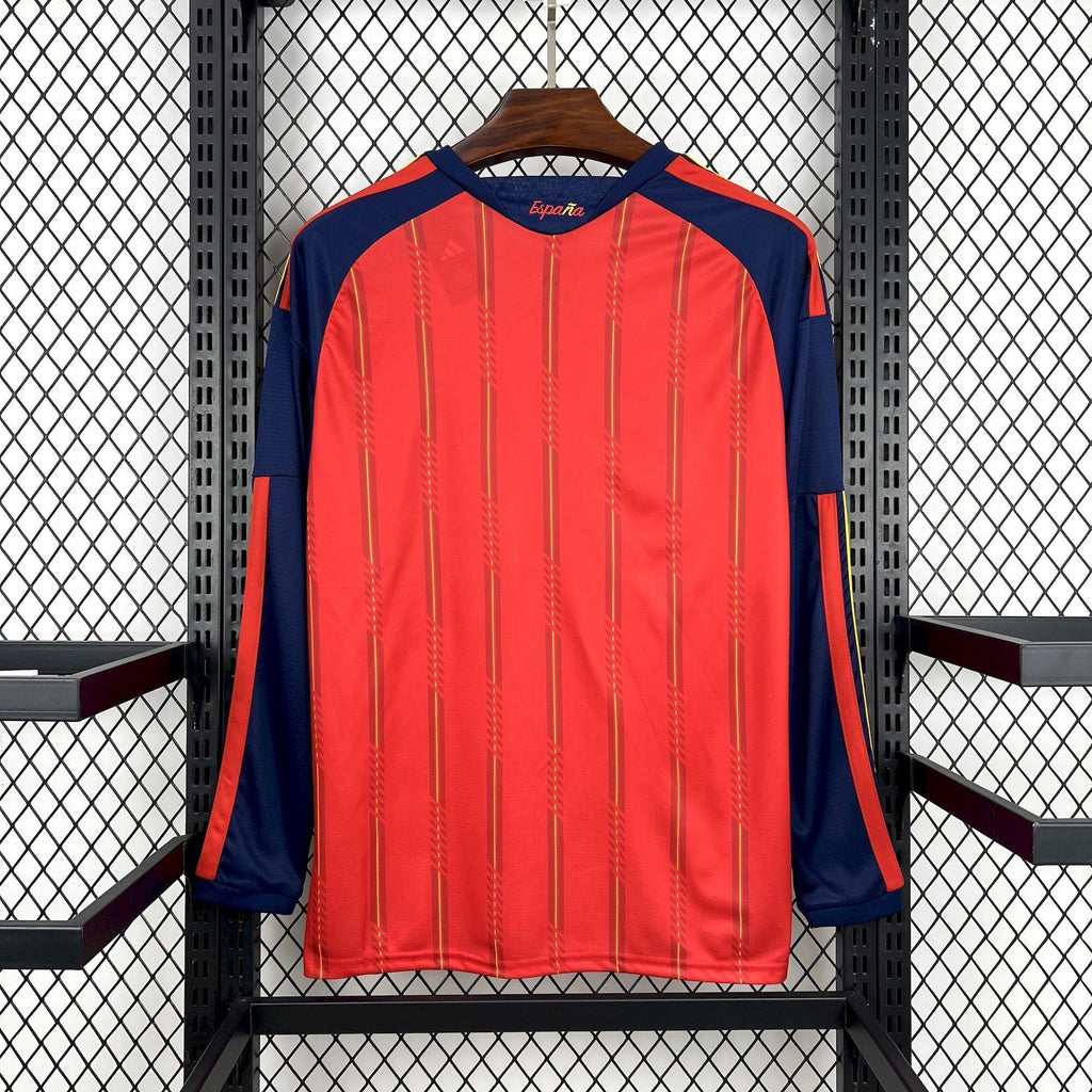CAMISETA ESPAÑA LOCAL MUNDIAL 2026 MANGA LARGA