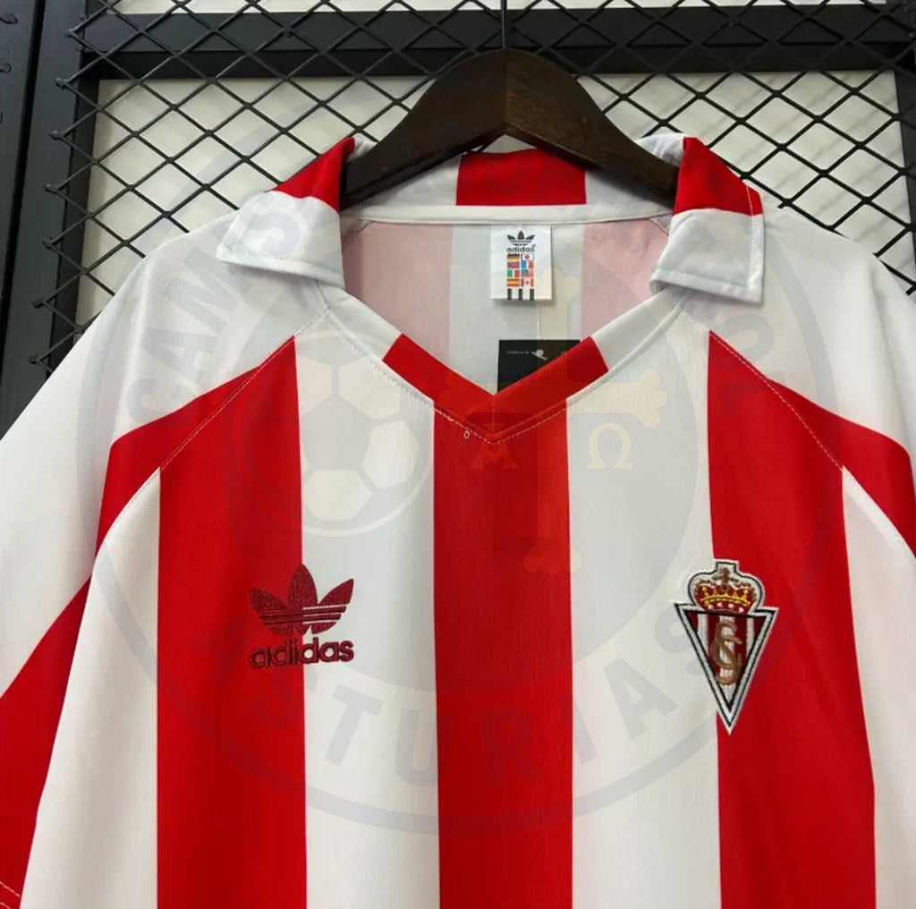 Camiseta Local Real Sporting 1986/87