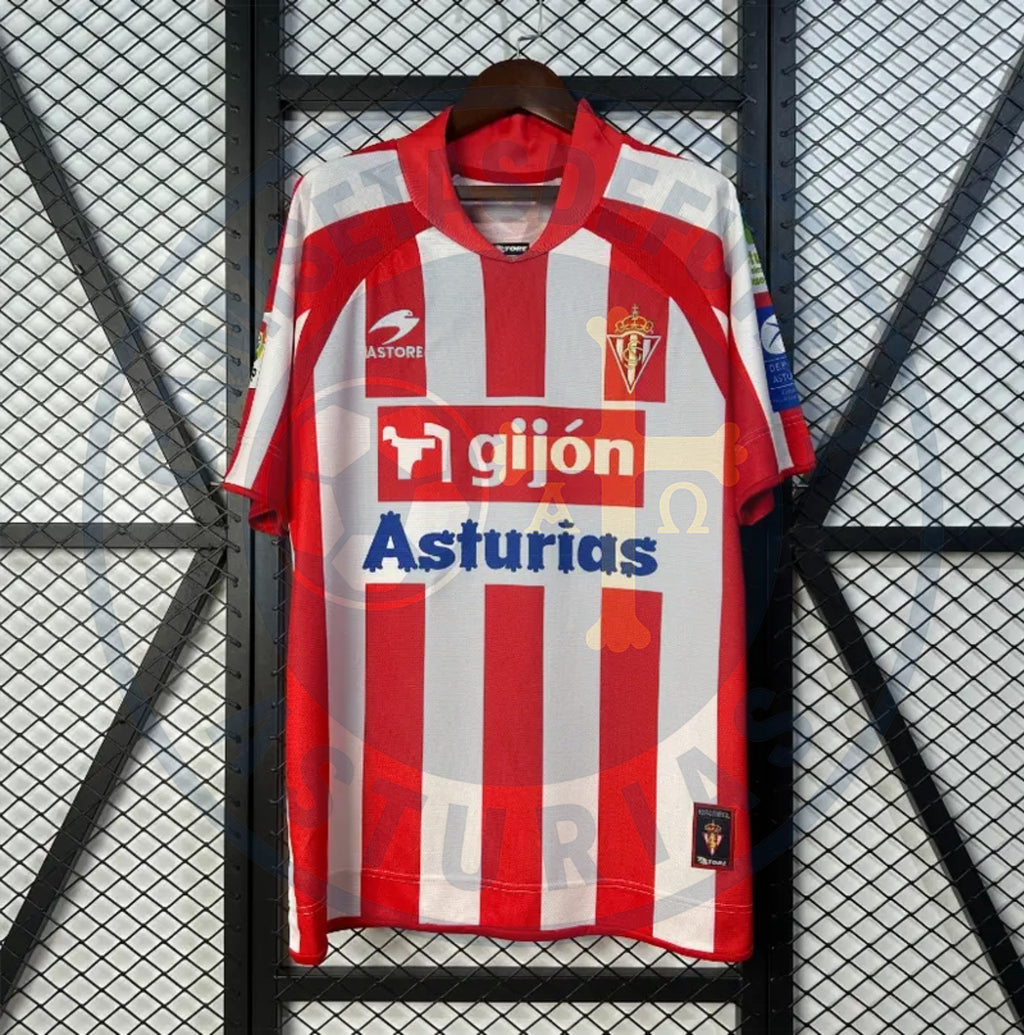Camiseta Local Real Sporting 2008/09