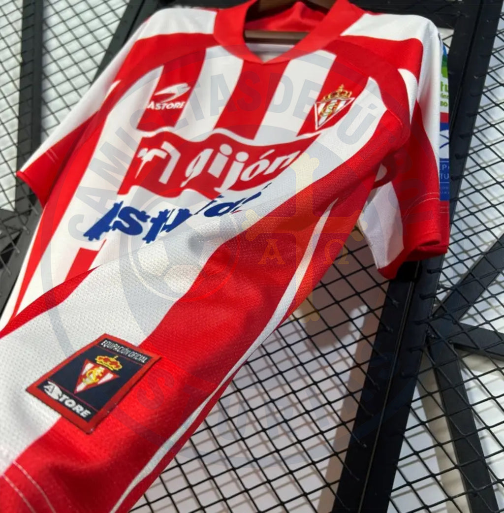 Camiseta Local Real Sporting 2008/09