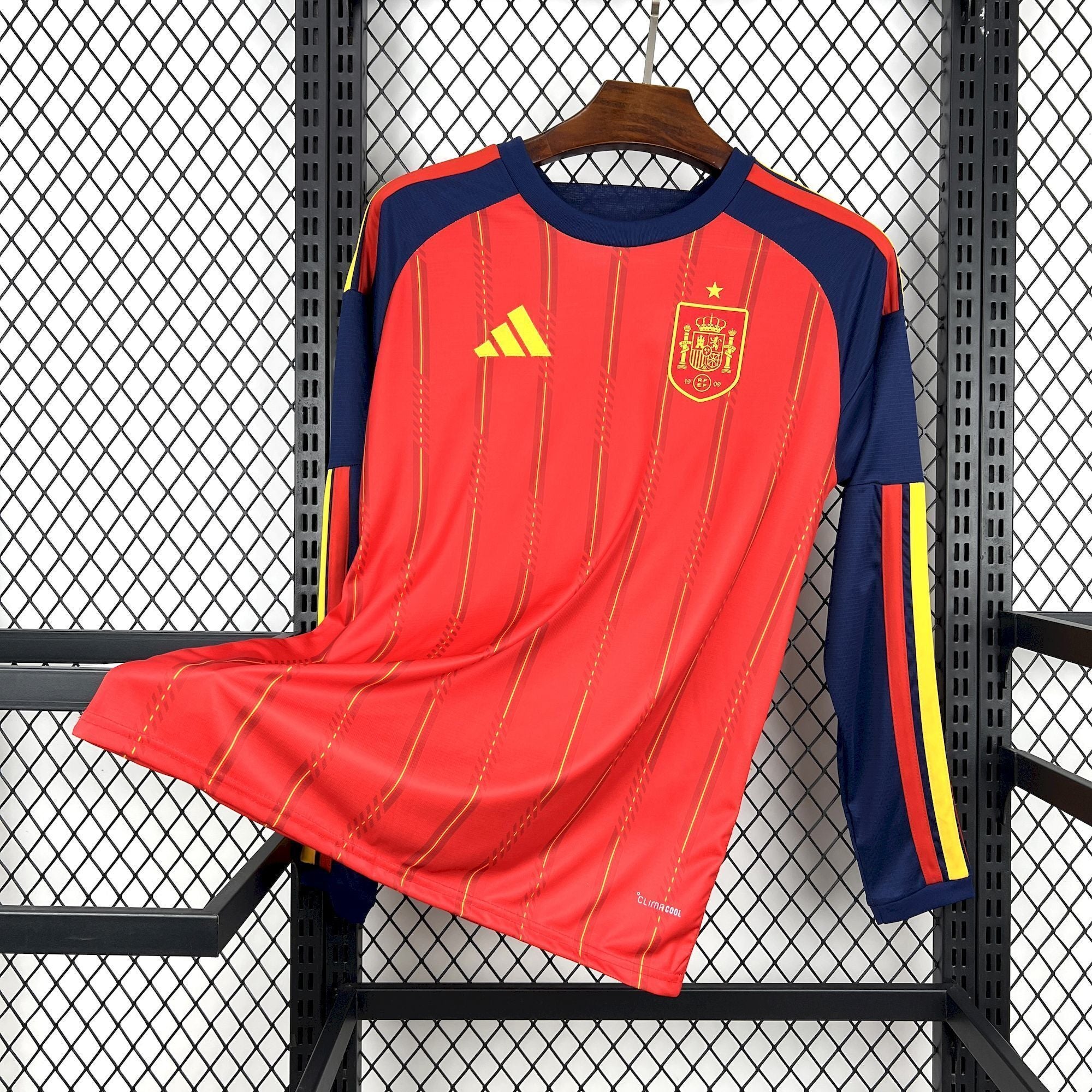 CAMISETA ESPAÑA LOCAL MUNDIAL 2026 MANGA LARGA
