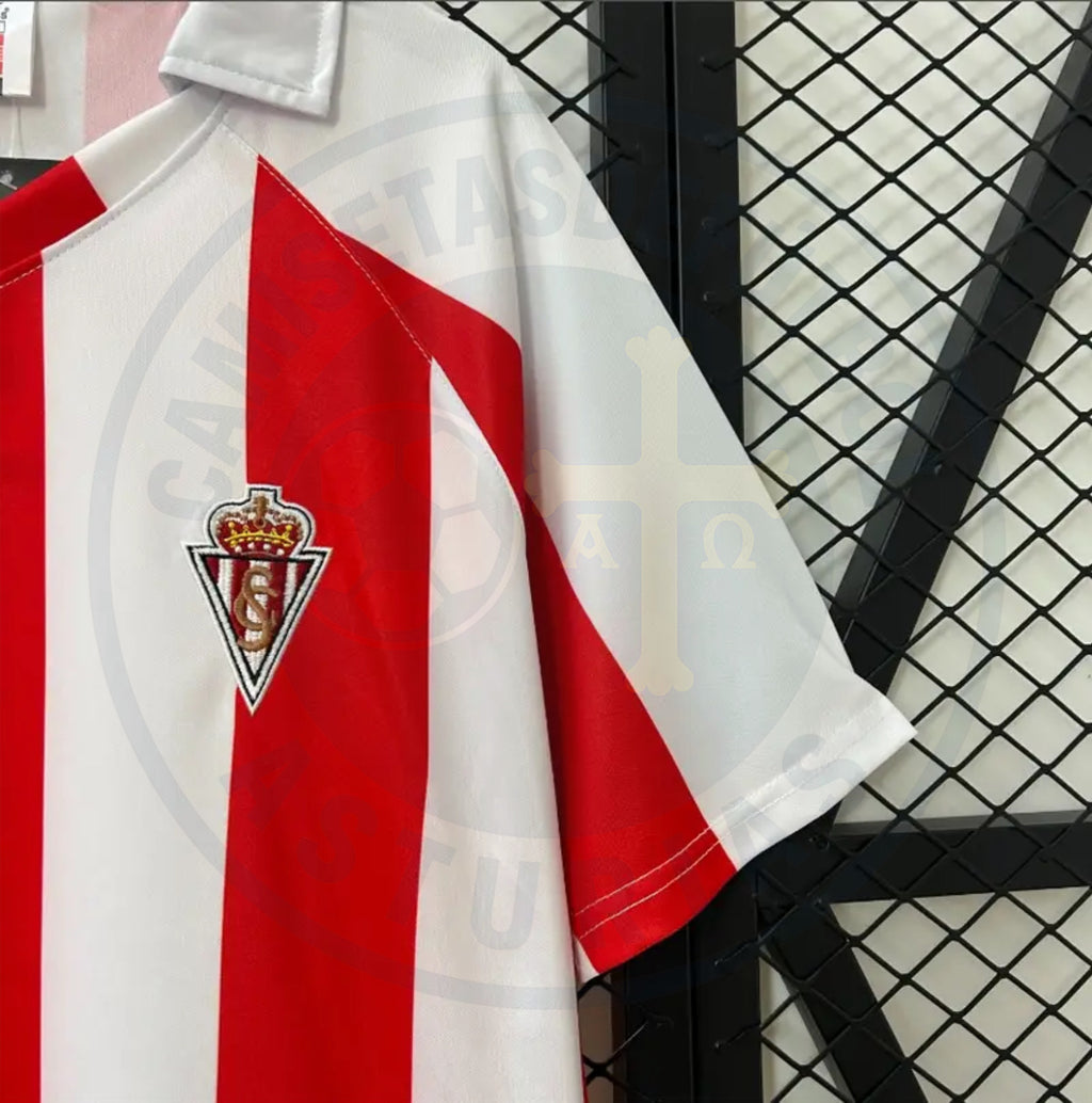 Camiseta Local Real Sporting 1986/87