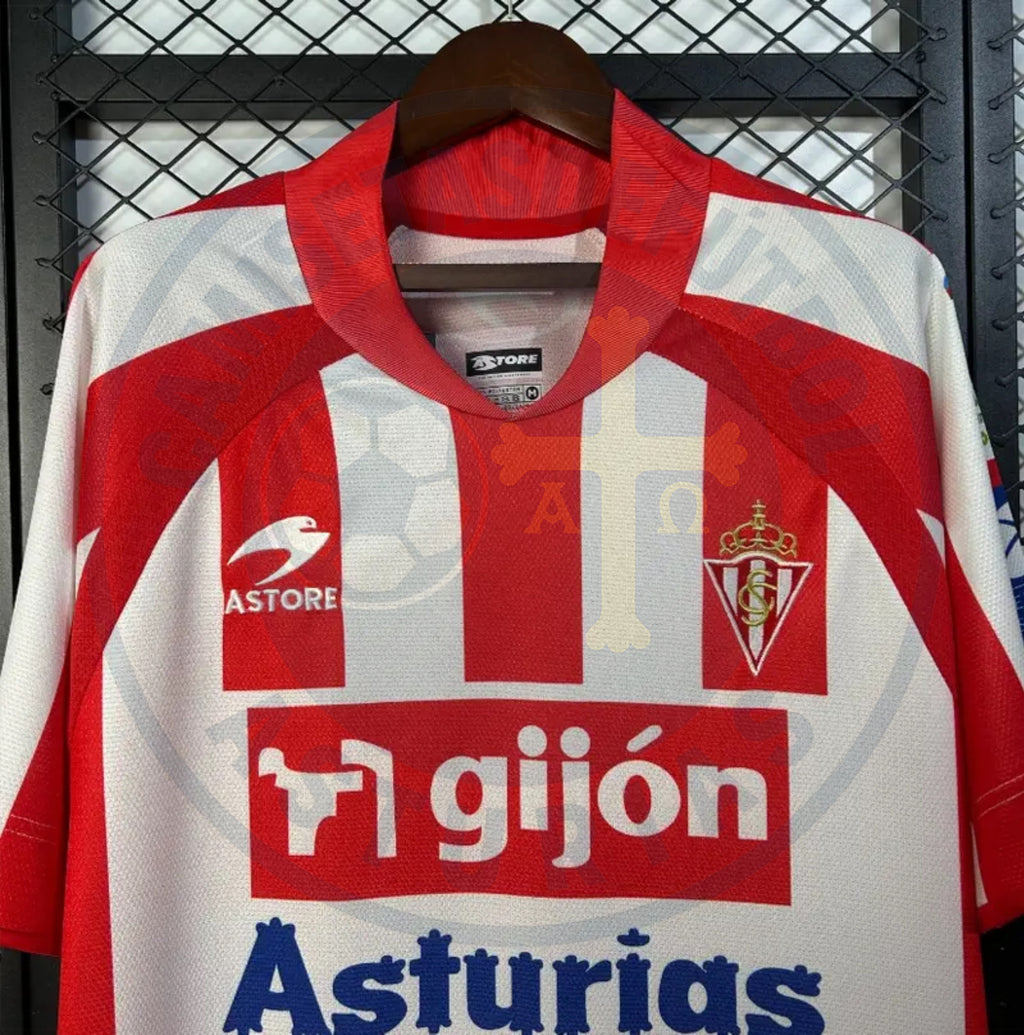 Camiseta Local Real Sporting 2008/09