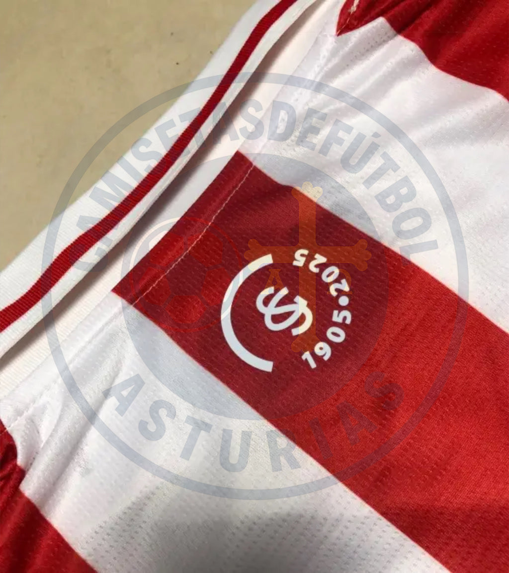 Camiseta Local Real Sporting 2025/26