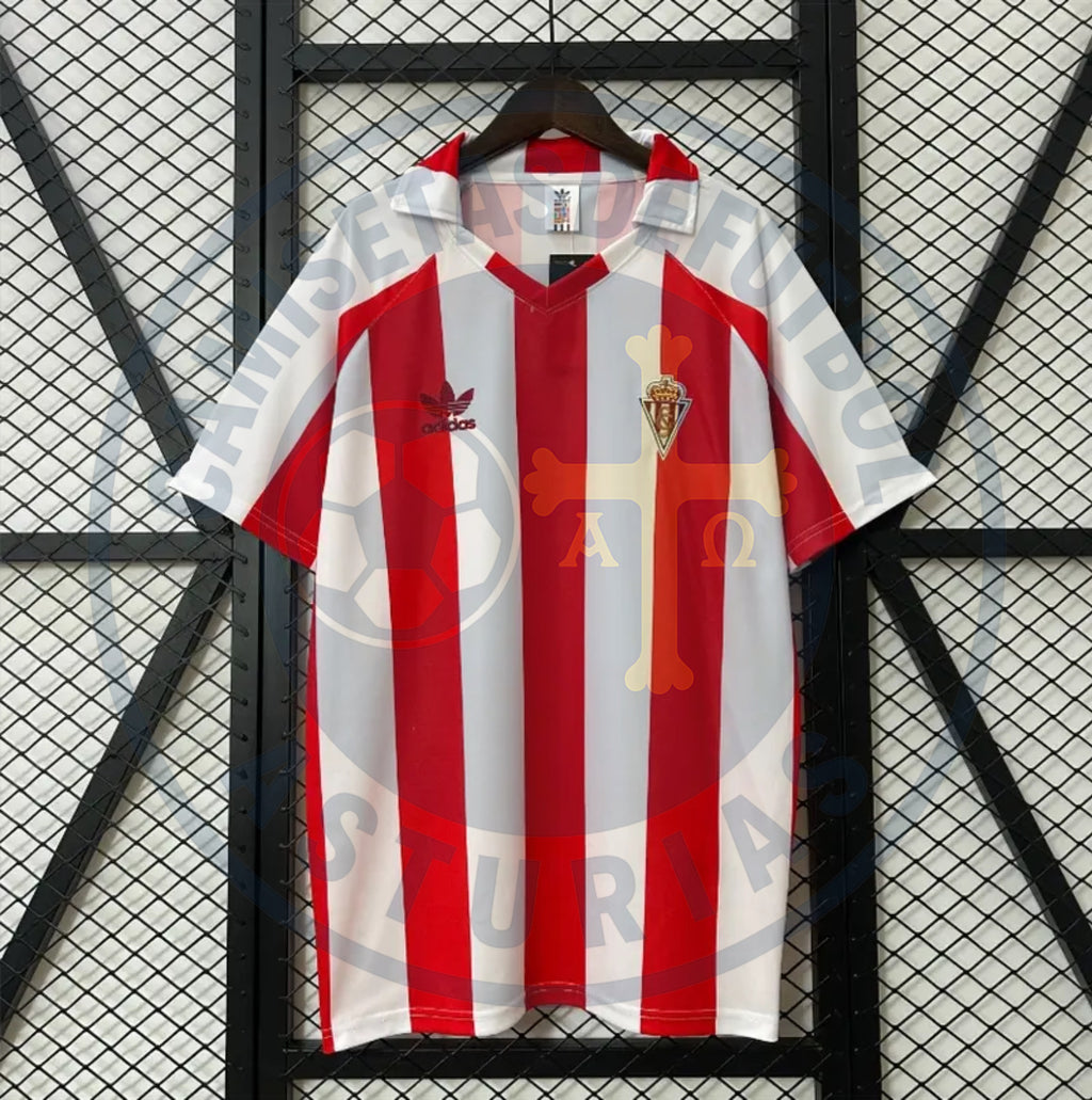 Camiseta Local Real Sporting 1986/87