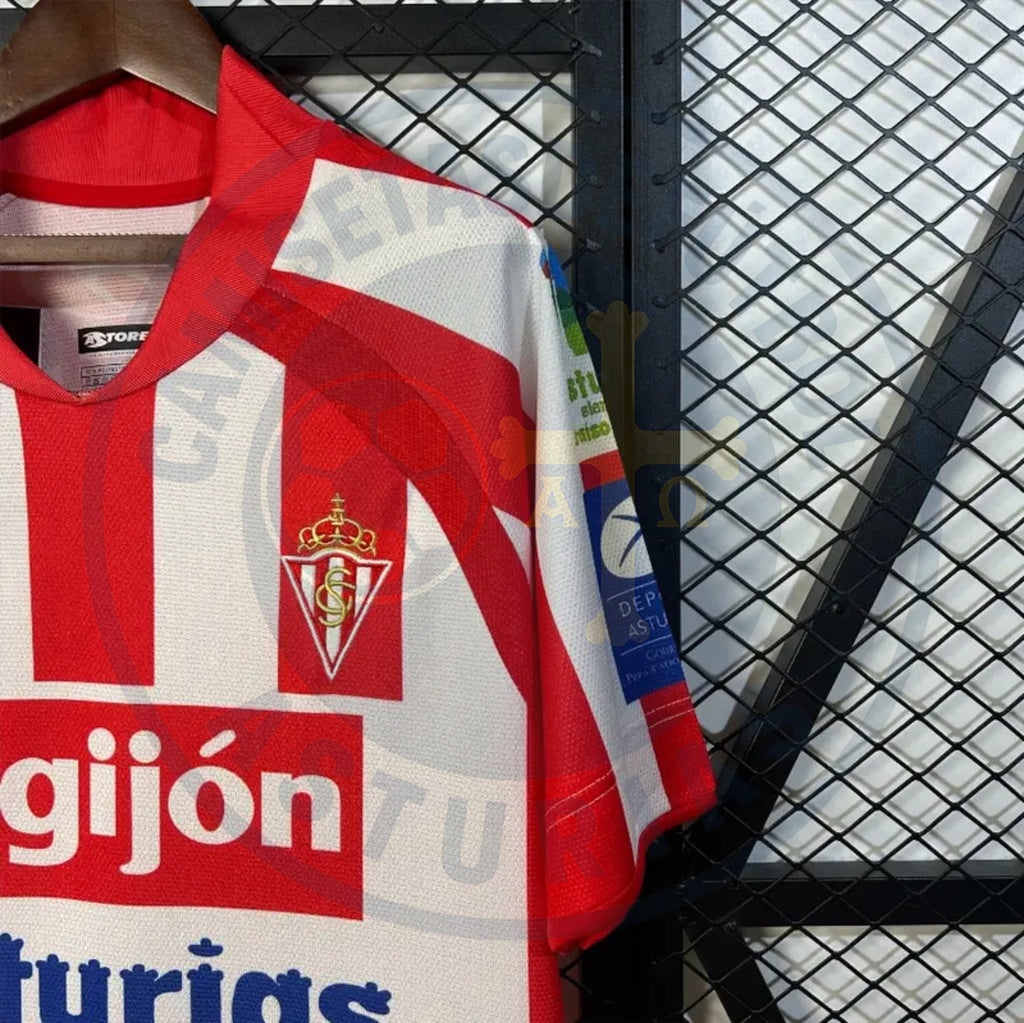 Camiseta Local Real Sporting 2008/09