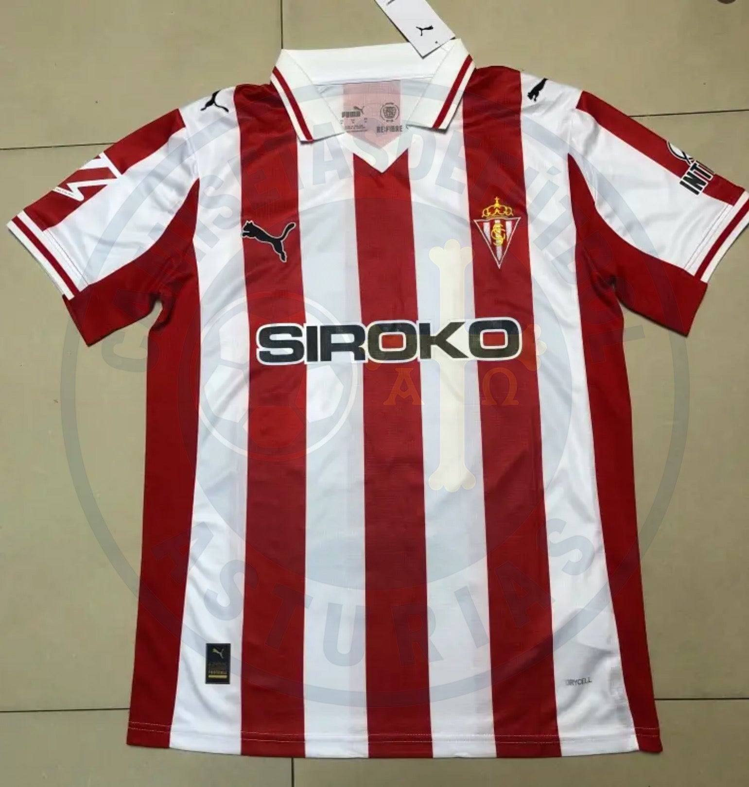 Camiseta Local Real Sporting 2025/26