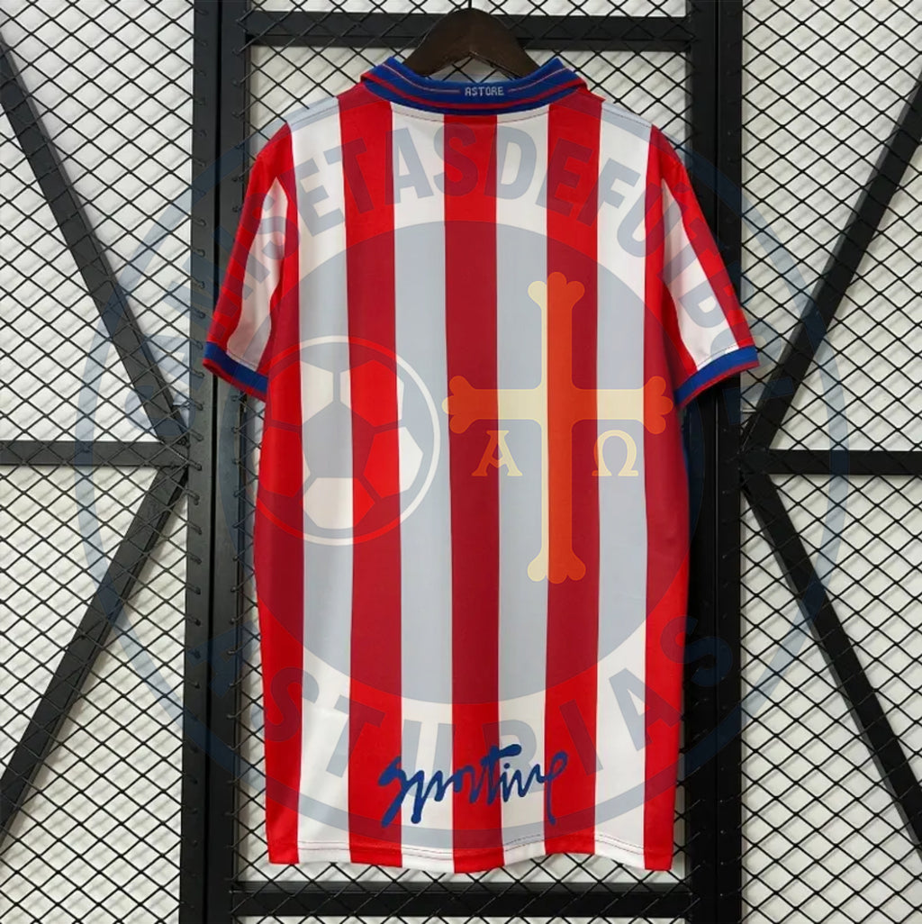Camiseta Local Real Sporting 2001/02