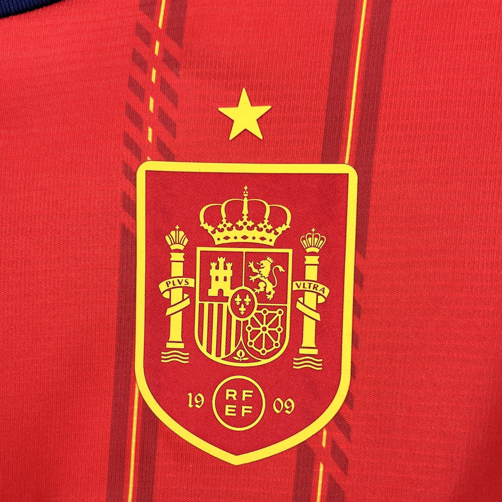 CAMISETA ESPAÑA LOCAL MUNDIAL 2026 MANGA LARGA