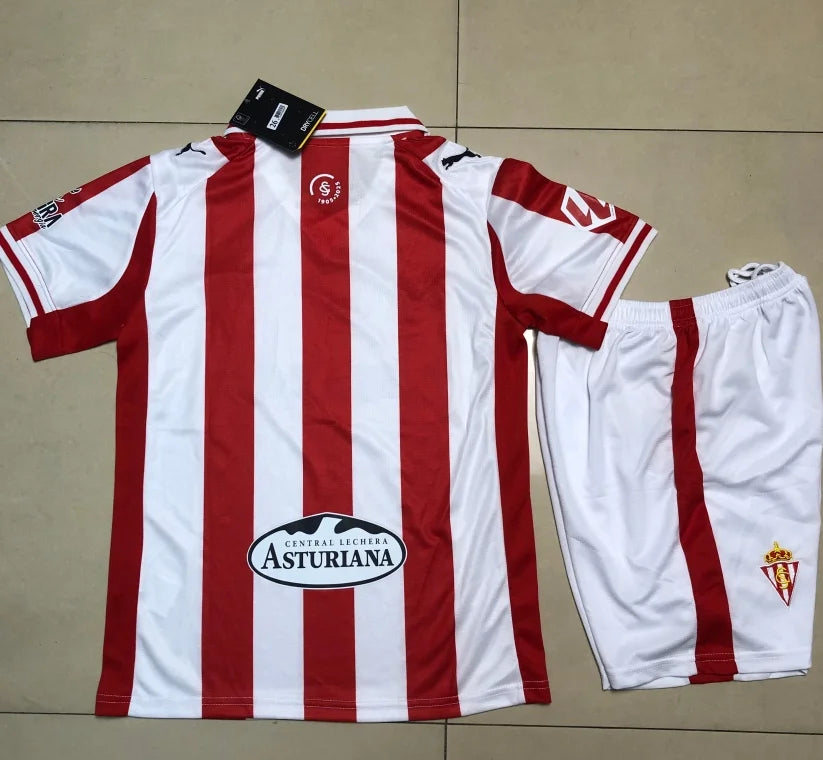 Equipación Niño Local Real Sporting 2025/26