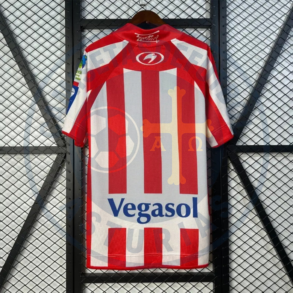 Camiseta Local Real Sporting 2008/09